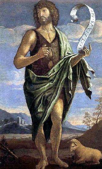 BARTOLOMEO VENETO John the Baptist Spain oil painting art
